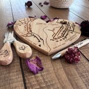 Heart Shaped Cutting Board / Charcuterie Board