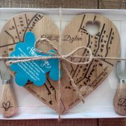 Heart Shaped Cutting Board / Charcuterie Board