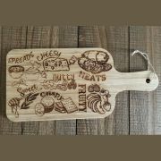 Cutting Board / Charcuterie Board with Handle