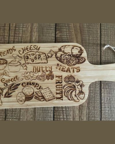 Cutting Board / Charcuterie Board with Handle
