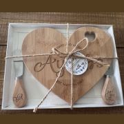 Heart Shaped Cutting Board / Charcuterie Board