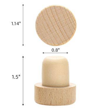 Bottle Stopper Beechwood