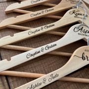 Customized Lingerie Bridemaid Dress Hanger